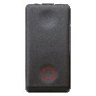 PULSANTE 1P NC 10A SY/BK - GEWISS GW21519 - GEWISS GW21519 - GEWISS GW21519 product photo