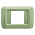 PLACCA 2 POSTI VERDE VENEZIA TOP SYSTEM - GEWISS GW22542 product photo