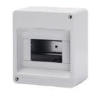 CENTRALINO PARETE SENZA PORTA 6 MODULI IP40 - GEWISS GW40024 product photo