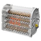 MORSETTIERA TETRAPOLARE 4 MOD.EN 50022 - GEWISS GW44696 product photo