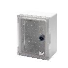 QUADRO 200X254X135 IP55 PORTA TRASP. - GEWISS GW44818 - GEWISS GW44818 - GEWISS GW44818 product photo