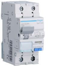 DIFFERENZIALE MAGNETO TERMICO ACC 1PN 300MA A 25A 4.5KA C 2M - HAGER AFA825H product photo
