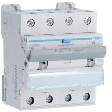 DIFF MAGN 4P 300MA AC 40A 10KA C 4M - HAGER AFQ490H - HAGER AFQ490H - HAGER AFQ490H product photo