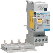 BLOCCO DIFFERENZIALE 4P 300MA <25A A 3M - HAGER BF425N product photo
