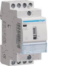 CONTATT COM MAN ECO 2NA+2NC 230VAC 25A 2M - HAGER ERC427 - HAGER ERC427 product photo