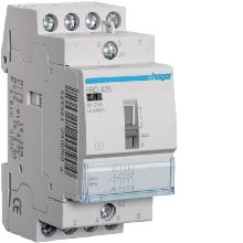 Contattore com man eco 4na 24vac 25a 2m - HAGER ERD425 product photo