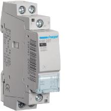 CONTATTORE STD+ 1NA+1NC 24VAC 25A 1M - HAGER ESD227 product photo