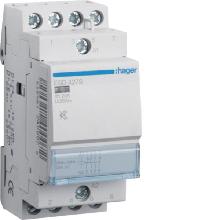 Contatt. sil 2na+2nc 24vac/24vdc 25a 2m - HAGER ESD427S product photo