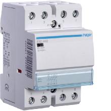 CONTATTORE STD 4NA 24VAC 40A 3M - HAGER ESD440 - HAGER ESD440 product photo