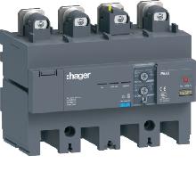 BLOCCO DIFF X/P630 4P 400A IDN REG - HAGER HBW400H - HAGER HBW400H product photo