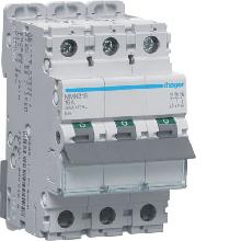 MMN316 - INTERRUTTORE SOLO MAGNETICO 3P 20KA 16A 3M - HAGER MMN316 product photo