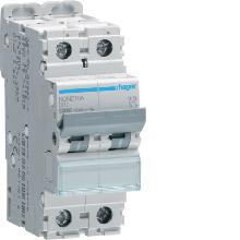 INTERRUTTORE AUTOMATICO 2P 10A 10KA D 2M - HAGER NDN210A product photo