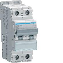 INTERR. AUTOM. 2P 40A 10KA D 2M - HAGER NDN240A - HAGER NDN240A product photo