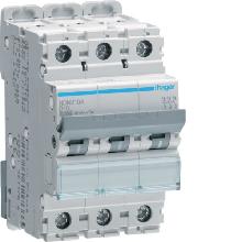 INTERR. AUTOM. 3P 10A 10KA D 3M - HAGER NDN310A - HAGER NDN310A product photo