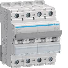 Interruttore automatico 4p 25a 25ka c 4 - HAGER NRN420 product photo