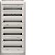 VEGAD INCASSO EQUIPAGGIATO H1287 168MOD - HAGER FU72LN - HAGER FU72LN - HAGER FU72LN product photo Photo 01 2XS