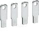 KIT 4 ATTACCHI ANTERIORI PROLUNGATI X160 4P - HAGER HYA013H product photo Photo 01 2XS