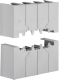 KIT 2 COPRIMORSETTI H630 4P ATT DIVARICATI - HAGER HYD024H product photo Photo 01 2XS