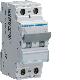 INTERR. AUTOM. 2P 16A 10KA B 2M - HAGER NBN216A - HAGER NBN216A product photo Photo 01 2XS