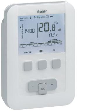 CRONOTERMOST DIGI3 PARETE SETT 4 FILI 230V - HAGER EK530 - HAGER EK530 - HAGER EK530 product photo Photo 01 3XL