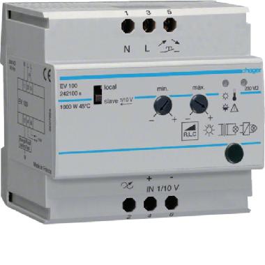 DIMMER 1-10V UNIVERSALE 5M - HAGER EV100 - HAGER EV100 product photo Photo 01 3XL