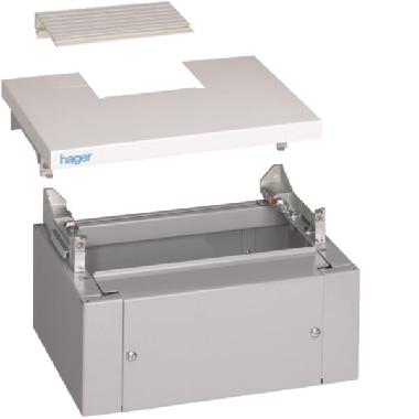 TESTATA + ZOCCOLO IP40 QUADRO 4 L.370MM - HAGER FC445 - HAGER FC445 - HAGER FC445 product photo Photo 01 3XL