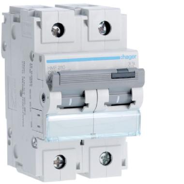 INTERRUTTORE AUTOMATICO 2P 80A10 KA C 3M - HAGER HMF280 - HAGER HMF280 product photo Photo 01 3XL