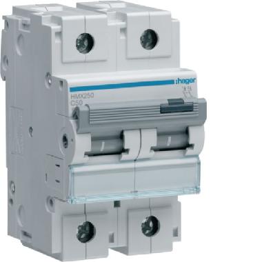 INTERR.MAGN.TERM.2P 50A C 50KA 3M - HAGER HMX250 - HAGER HMX250 product photo Photo 01 3XL