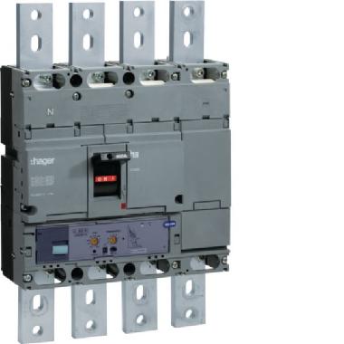 INTERRUTTORE AUTOMATICO H1000 4P 50KA 800A SGANC LSI - HAGER HNE801H product photo Photo 01 3XL