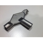 CHIAVE A TRE INSERTI IN ALLUMINIO - HAGER 17852 product photo