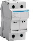 PORTAFUSIBILE 8X32 2P 2M - HAGER LSN402 - HAGER LSN402 product photo