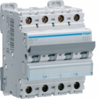INTERRUTTORE MAGNETOTERMICO 4P 16A C 25KA 4M - HAGER NRN416 product photo