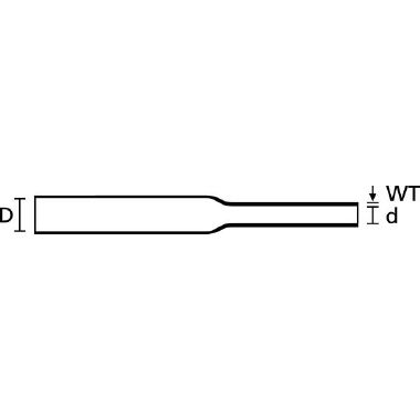 Termorestringente 2:1 MB 25. 4/12. 7 GNYE HIS - HELLERMANNTYTON 300-32547 product photo Photo 03 3XL