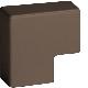 ANGOLO PIANO MARRONE 25X17 - BOCCHIOTTI APM2517B product photo Photo 01 2XS