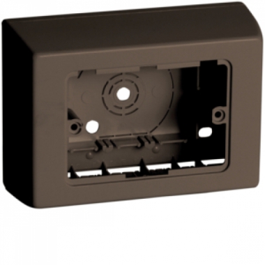 SCATOLA PORTAPPARECCHI 3MD MARRONE TMC/TMU - BOCCHIOTTI SMNB product photo Photo 01 3XL