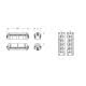 frutto spina, serie JNE, connessione con morsetto a vite, 24 poli + PE, 16 A 500 V 6 kV 3, grandezza  '104.27', con piastrina - ILME JNEM24 product photo Photo 02 2XS