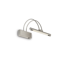 LAMPADA APPLIQUE BOWAP D26 NICKEL - IDEAL LUX 005379 product photo
