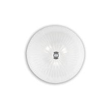 LAMPADA PLAFONIERA SHELL PL3 TRASPARENTE - IDEAL LUX 008608 product photo