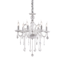 LAMPADA SOSPENSIONE GIUDECCA SP6 TRASPARENTE - IDEAL LUX 027821 product photo
