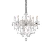 LAMPADA SOSPENSIONE FLORIAN SP6 CROMO - IDEAL LUX 035628 product photo
