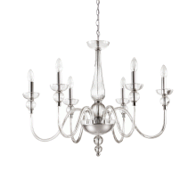 LAMPADA SOSPENSIONE DOGE SP6 TRASPARENTE - IDEAL LUX 044422 product photo