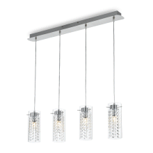 LAMPADA SOSPENSIONE IGUAZU ' SP4 - IDEAL LUX 052373 product photo