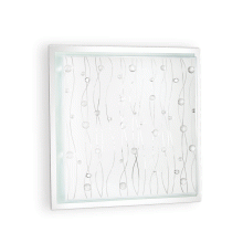 LAMPADA PLAFONIERA OCEAN PL3 TRASPARENTE - IDEAL LUX 081441 product photo