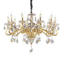 LAMPADA SOSPENSIONE NEGRESCO SP1 0 ORO - IDEAL LUX 087771 product photo