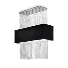 LAMPADA SOSPENSIONE PHOENIX SP5 NERO - IDEAL LUX 101163 product photo