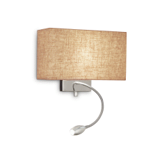 LAMPADA APPLIQUE HOTEL AP2 CANVAS - IDEAL LUX 103204 product photo