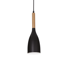 LAMPADA SOSPENSIONE MANHATTAN SP1 NERO - IDEAL LUX 110752 product photo
