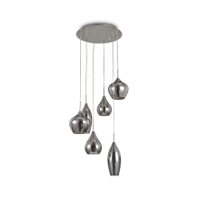 LAMPADA SOSPENSIONE SOFT SP6 FUME ' - IDEAL LUX 111841 product photo