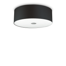 LAMPADA PLAFONIERA WOODY PL5 NERO - IDEAL LUX 122212 product photo
