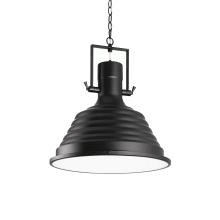 LAMPADA SOSPENSIONE FISHERMAN SP1 NERO - IDEAL LUX 125831 product photo